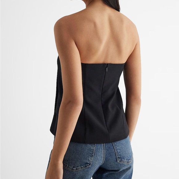 Black tube top new with tag - Picture 2 of 3